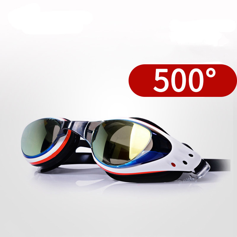 Swim Goggles Anti Fog Uv - Profesyonel miyopi yüzücü gözlükleri reçete su