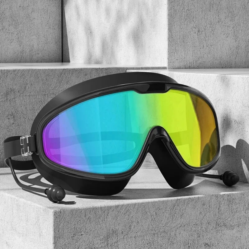Swim Goggles Anti Fog Uv - Aynalı Yetişkin Yüzme Gözlüğü – Buğu