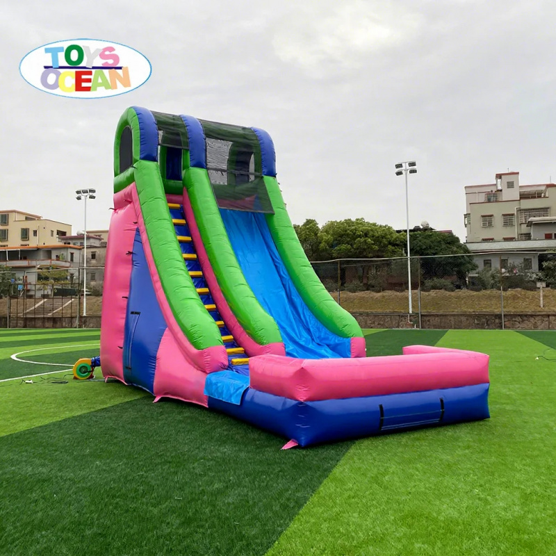 Water Slide Inflatable - Yeni Açık Hava Çocuk Kaydırağı, Yüzme