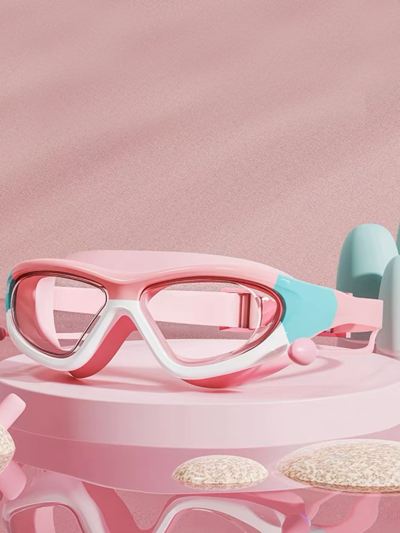 Çocuk Yüksek Çözünürlüklü Su G - Swim Goggles Anti Fog Uv incelemesi ve fiyatı