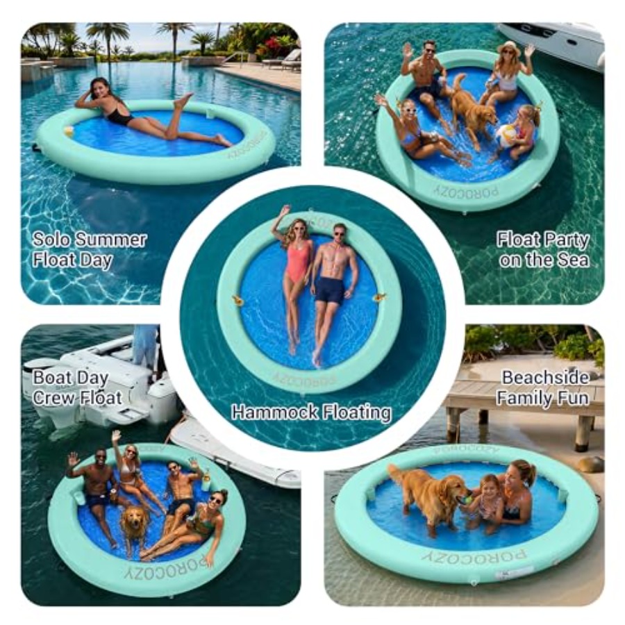 Şişirilebilir Su Hamağı Yuvarl - Pool Float Ring Inflatable incelemesi ve fiyatı
