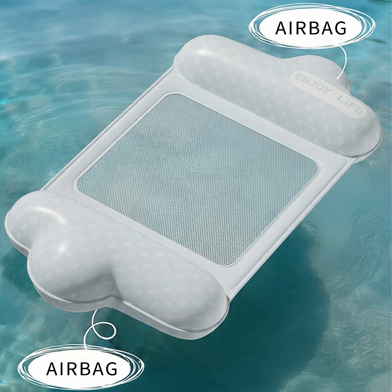 1 adet şişme havuz şamandırası - Pool Lounger Inflatable incelemesi ve fiyatı
