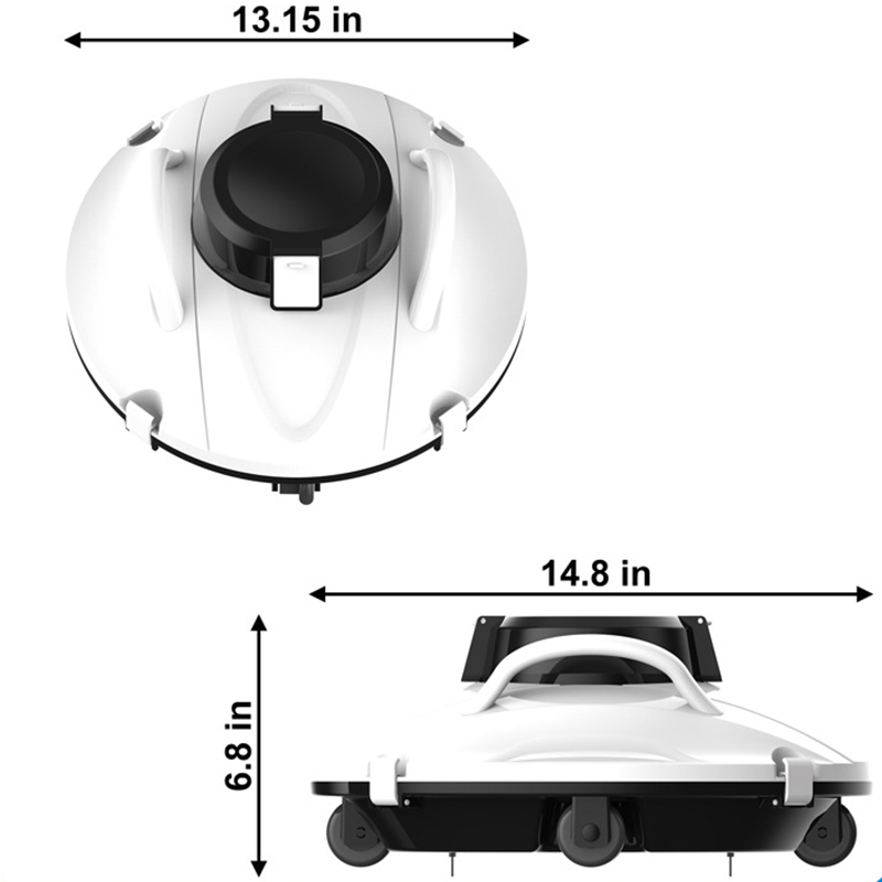 Robot yüzme havuzu temizleyici - Pool Vacuum Manual incelemesi ve fiyatı