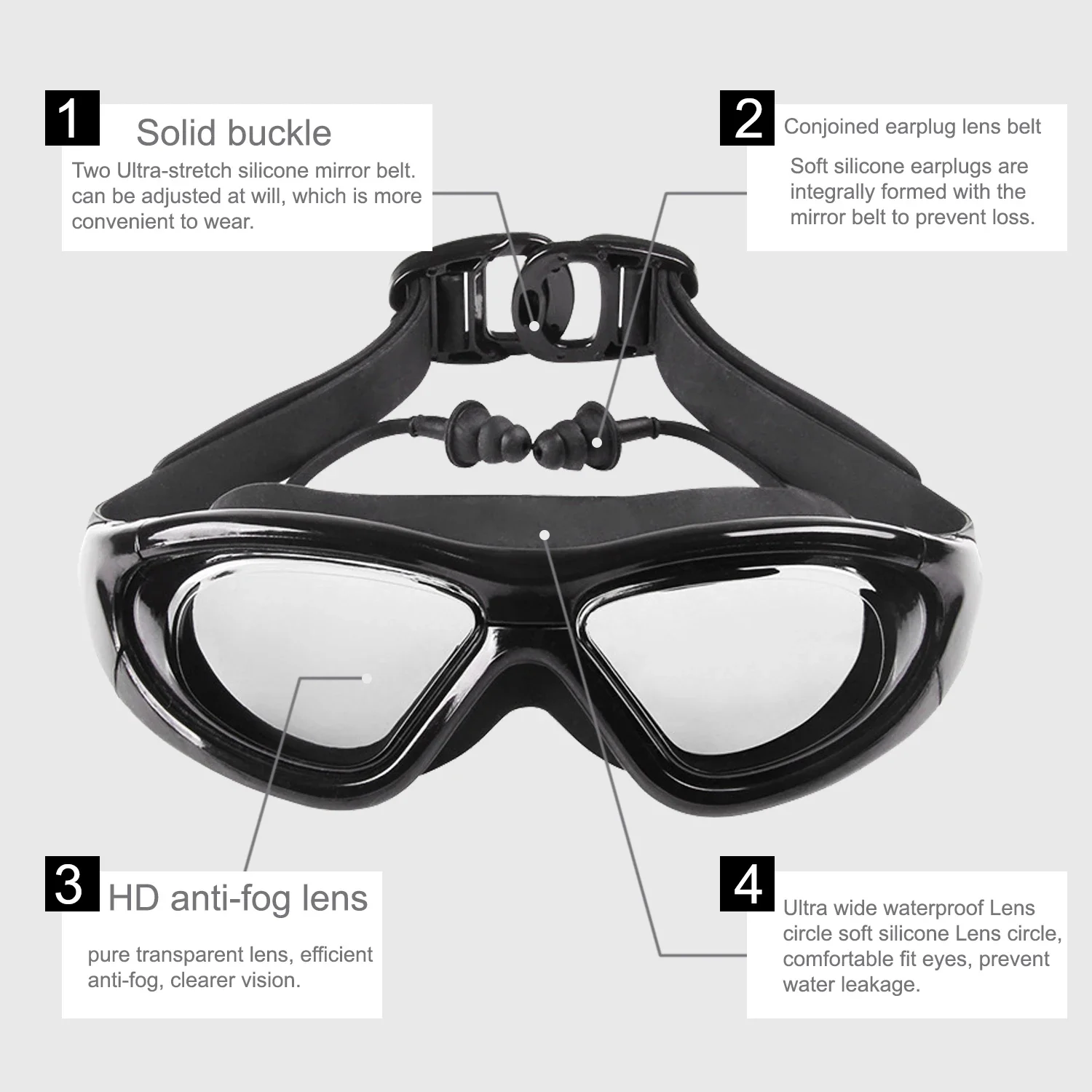 Anti-sis sprey yüzmek gözlük s - Swim Goggles Anti Fog Uv incelemesi ve fiyatı