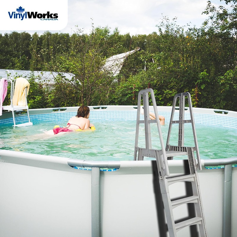 Vinyl Works SLA A-Frame 48 ila - Pool Ladder Above Ground incelemesi ve fiyatı