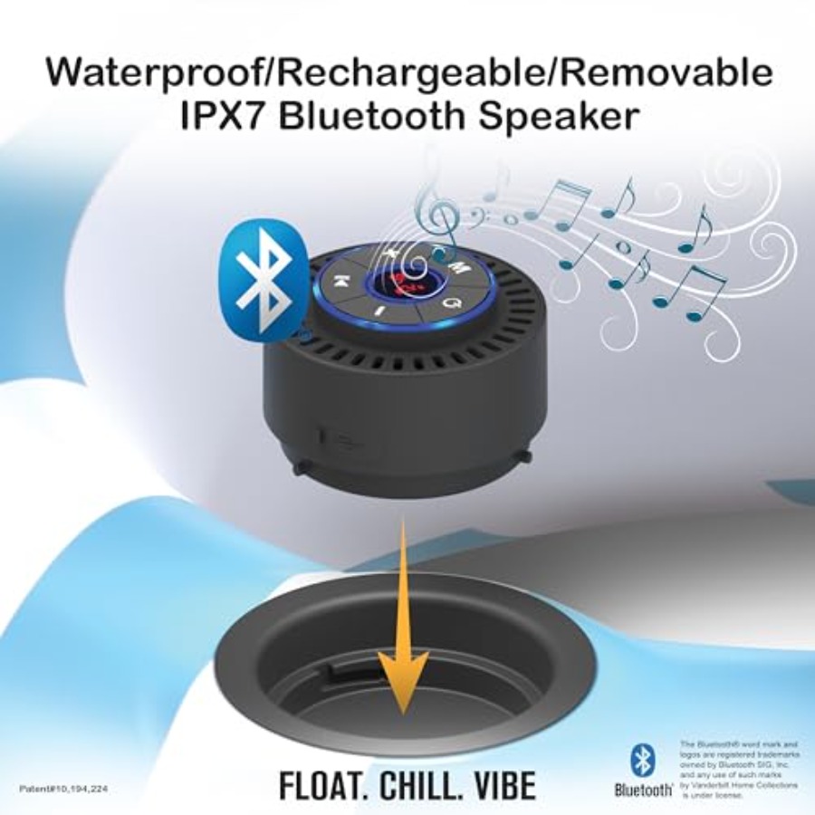 Bluetooth IPX7 Su Geçirmez Hop - Pool Lounger Inflatable incelemesi ve fiyatı