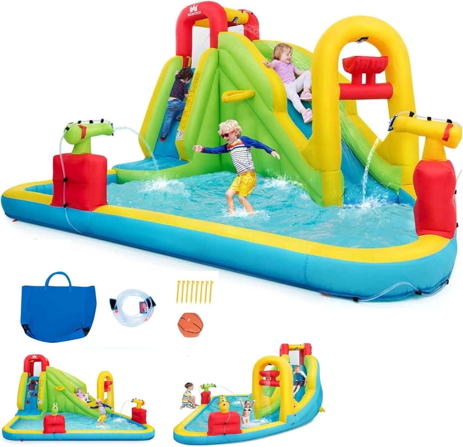 Çocuklar için Mega Şişme Su Pa - Water Slide Inflatable incelemesi ve fiyatı