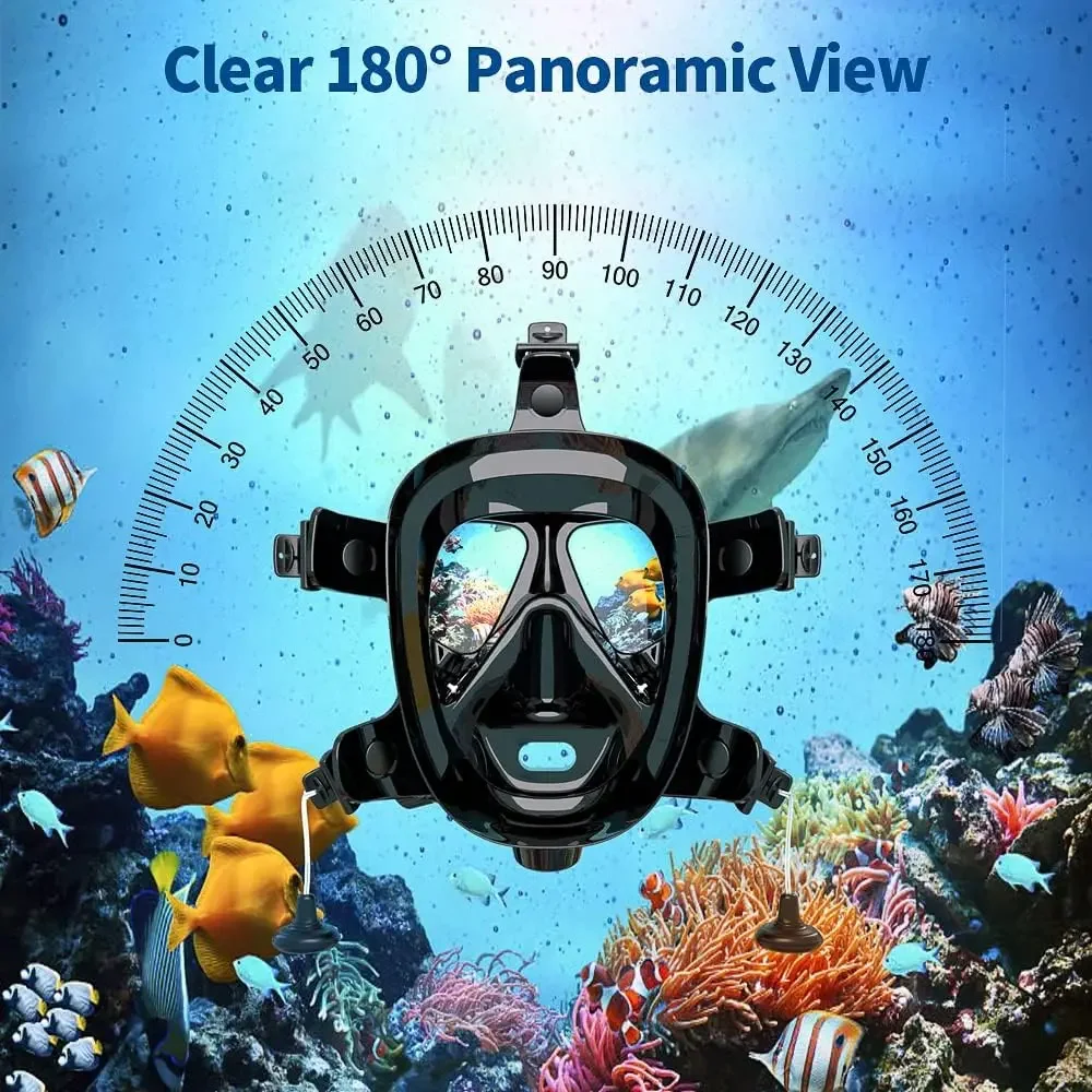 Kamera Montajlı TRIMIX Tam Yüz - Snorkel Mask Full Face incelemesi ve fiyatı