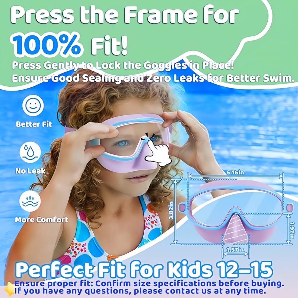 Burun Kapaklı Çocuk Yüzme Gözl - Swim Goggles Anti Fog Uv incelemesi ve fiyatı