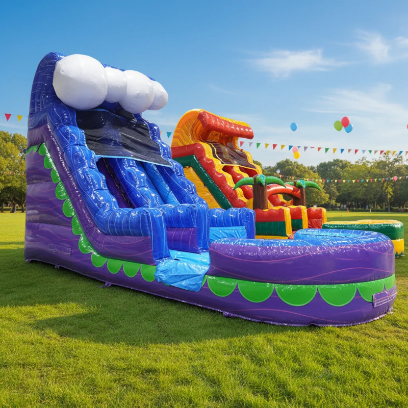 Ticari Arka Bahçe Kaydırağı Ki - Water Slide Inflatable incelemesi ve fiyatı