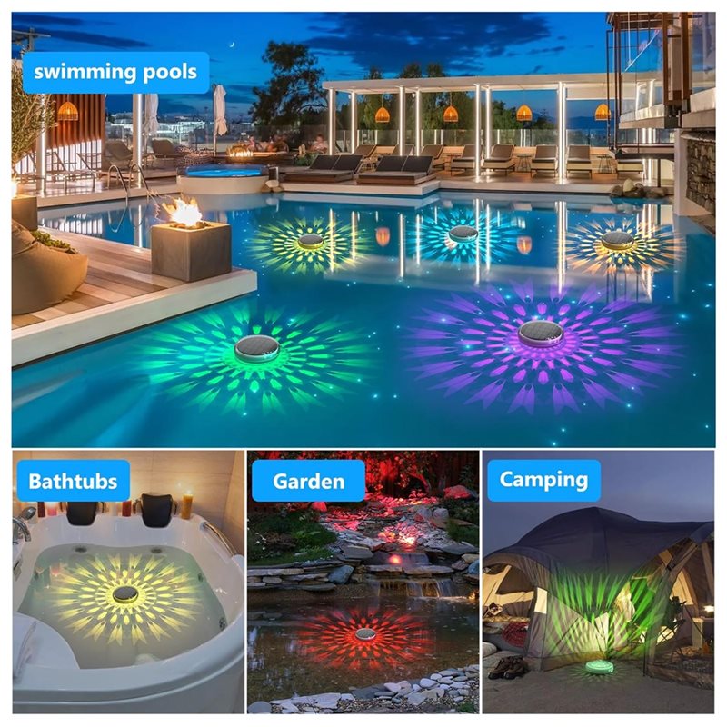 ABJI-Solar Şarj Edilebilir Yüz - Pool Light Solar Rechargeable incelemesi ve fiyatı