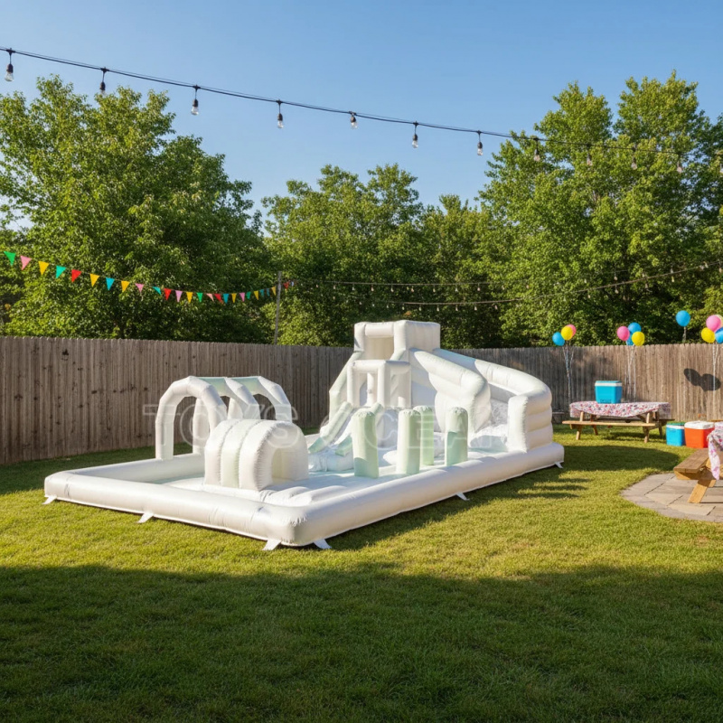 Kaydıraklı ve Havuzlu Ticari Ş - Water Slide Inflatable incelemesi ve fiyatı
